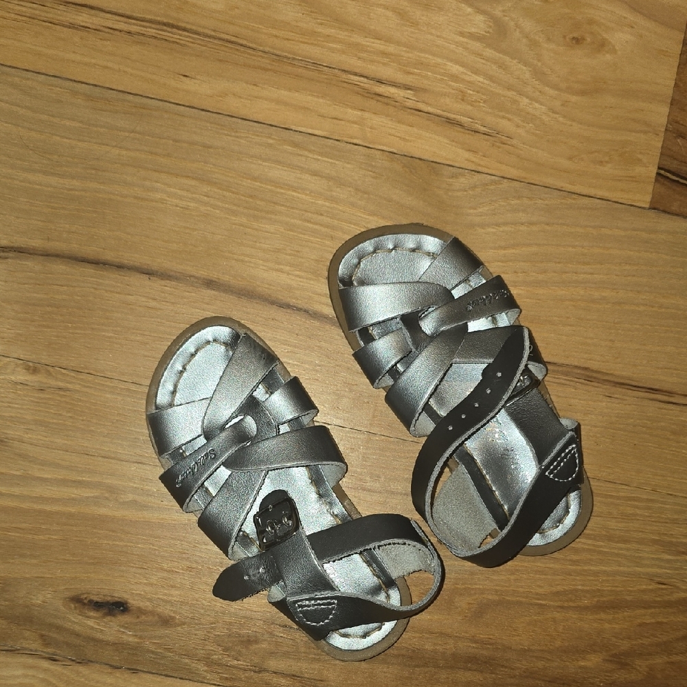 Salt Water Sandals by Hoy Metallic Sandals